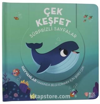 Çek Keşfet - Hayvanlar Sürprizli Sayfalar
