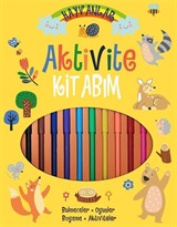 Hayvanlar Aktivite Kitabım (10 Adet Kalem ile Birlikte)