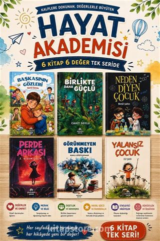 Hayat Akademisi Sınır Tanımayan Genç Kaşifler (6 Kitap)