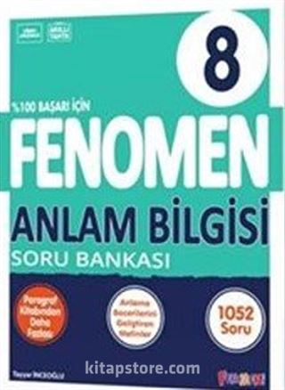 Fenomen 8.Sınıf Anlam Bilgisi Soru Bankası (Video Çözümlü)