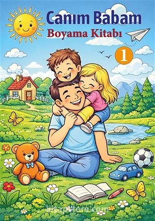 Canım Babam Boyama Kitabı 1