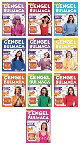 Efsane Çengel Bulmaca (10 Kitap Takım)
