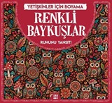 Renkli Baykuşlar / Yetişkinler İçin Boyama