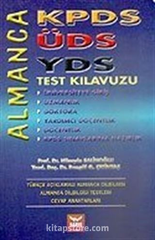 KPDS-ÜDS-YDS Test Kılavuzu Almanca