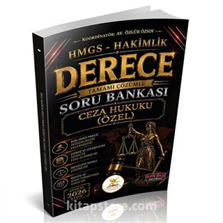 HUKAL HMGS-Hakimlik Derece Ceza Hukuku Özel Hükümler Soru Bankası