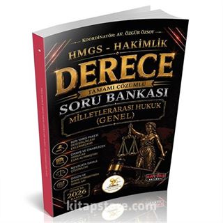HUKAL HMGS-Hakimlik Derece Milletlerarası Genel Hukuk Soru Bankası