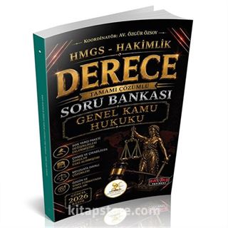 HUKAL HMGS-Hakimlik Derece Genel Kamu Hukuku Soru Bankası