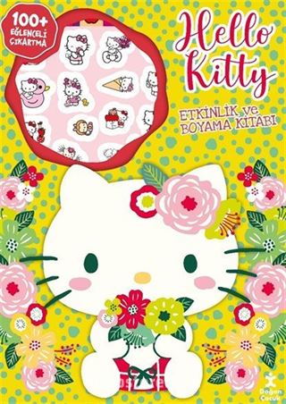 Hello Kitty Çok Çıkartmalı Boyama Kitabı