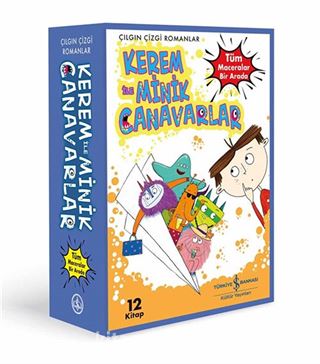 Kerem ile Minik Canavarlar / Tüm Maceralar Bir Arada (12 Kitap Kutulu)