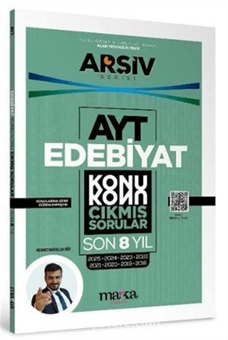 AYT Edebiyat Çıkmış Sorular Konu Konu Son 8 Yıl Tıpkı Basım Arşiv Serisi Çözümlü