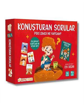 Konuşturan Sorular - Peki Şimdi Ne Yapsam? (Öz Şefkat Kartları ve Kitap Seti)