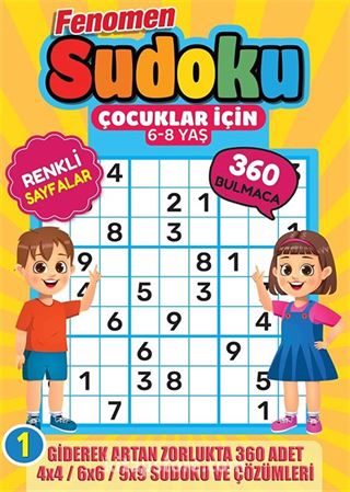 Fenomen Çocuklar İçin Sudoku (6-8 Yaş)