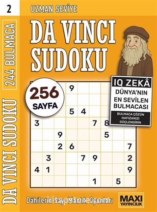 Da Vinci Uzman Sudoku 2