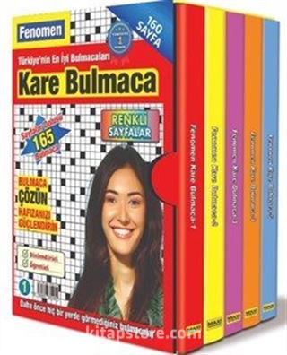 Fenomen Kare Bulmaca Seti (5 Kitap)