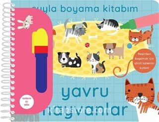 Suyla Boyama Kitabım / Yavru Hayvanlar