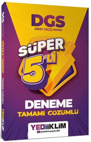 2027 DGS Tamamı Çözümlü Süper 5'li Deneme