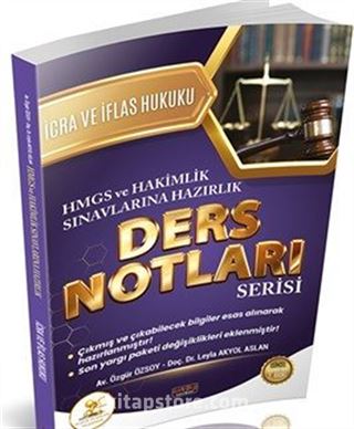 HUKAL HMGS-Hakimlik İcra ve İflas Hukuku Ders Notları
