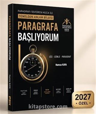 2027 Paragrafa Başlıyorum - Temelden Anlam Bilgisi