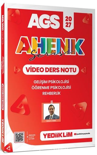 2027 AGS Ahenk Serisi Gelişim Psikolojisi , Öğrenme Psikolojisi ve Rehberlik Video Ders Notu
