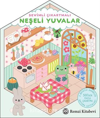 Sevimli Çıkartmalı Neşeli Yuvalar