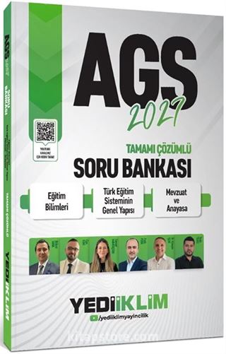 2027 AGS Eğitim Bilimleri Türk Eğitim Sisteminin Genel Yapısı Mevzuat ve Anayasa Tamamı Çözümlü Soru Bankası