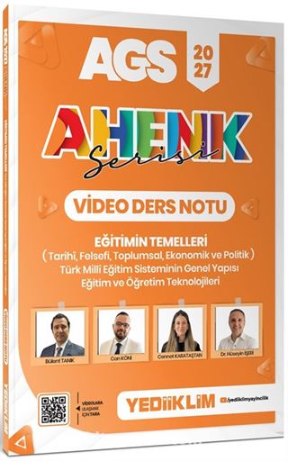 2027 AGS Ahenk Serisi Eğitimin Temelleri ve Temel Kavramlar, Türk Milli Eğitim Sisteminin Genel Yapısı, Eğitim ve Öğrenme Teknolojileri Video Ders Notu