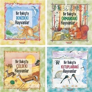 Bir Bakışta Hayvanlar Serisi (4 Kitap)