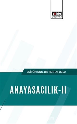 Anayasacılık II