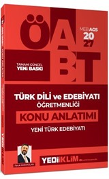 2027 MEB AGS ÖABT Türk Dili ve Edebiyatı Öğretmenliği Yeni Türk Edebiyatı Konu Anlatımı