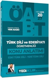 2027 MEB AGS ÖABT Türk Dili ve Edebiyatı Öğretmenliği Eski Türk Dili Yeni Türk Dili Konu Anlatımı
