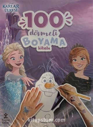 Disney Karlar Ülkesi / 100 dövmeli Boyama Kitabı