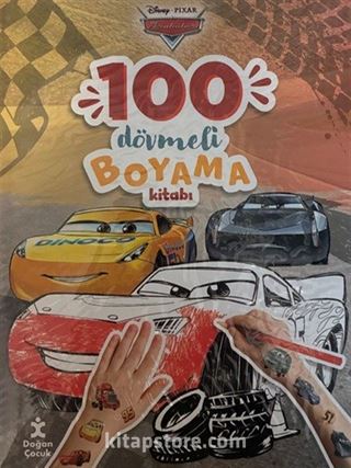 Disney Arabalar / 100 dövmeli Boyama Kitabı