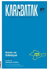 Karabatak Dergisi Sayı: 87 Temmuz-Ağustos 2026