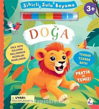 Sihirli Sulu Boyama / Doğa