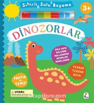 Sihirli Sulu Boyama / Dinozorlar