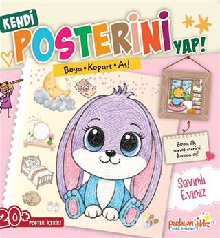 Sevimli Evimiz / Kendi Posterini Yap Boya Kopart As