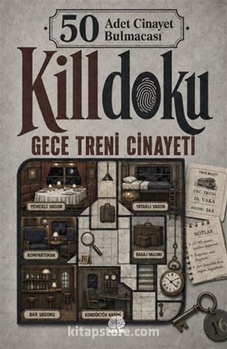 50 Cinayet Bulmacası Killdoku / Gece Treni Cinayeti