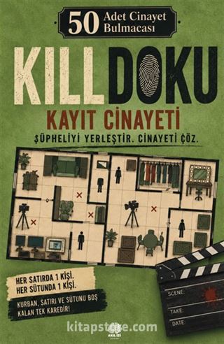 50 Cinayet Bulmacası Killdoku / Kayıt Cinayeti