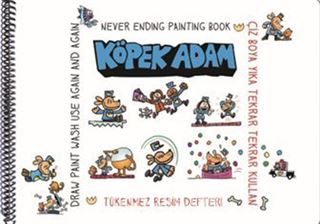 Funny Mat / Tükenmez Resim Defteri Köpek Adam 2