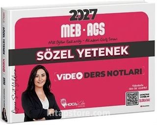 2027 MEB-AGS Sözel Yetenek Video Ders Notları