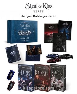 Steal or Kiss Serisi - Kenar Boyamalı 3'lü Koleksiyon (Kutu Set)