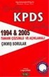 Goodbye KPDS 1994 ve 2005 Tamamı Çözümlü ve Açıklamalı Çıkmış Sorular