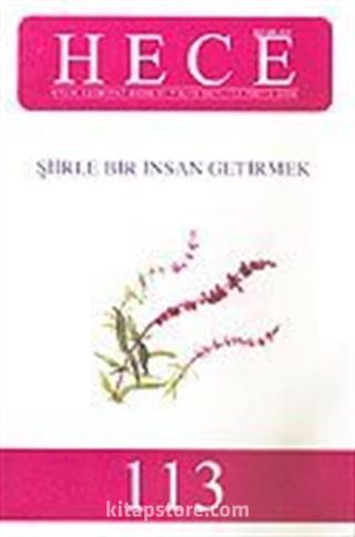 Sayı:113-Mayıs 2006-Hece Aylık Edebiyat Dergisi