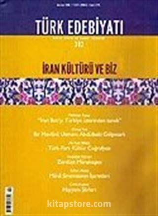 Sayı: 392/Haziran 2006/Türk Edebiyatı/Aylık Fikir ve Sanat Dergisi