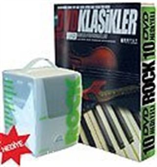 Rock Müzik Fasikül Seti + 10 DVD