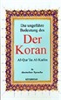 Der Koran (13,5x20 Boy) Die Ungefahre Bedeutung Des / Al-Qur'an Al-Karim