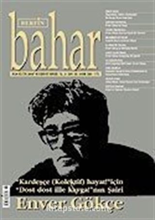 Sayı:105 Kasım 2006 / Berfin Bahar/Aylık Kültür, Sanat ve Edebiyat Dergisi