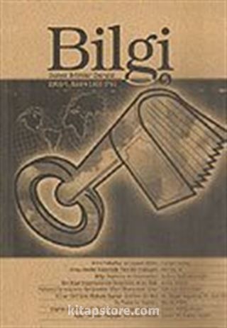 Bilgi Sosyal Bilimler Dergisi Sayı: 5 2002/1