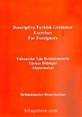 İngilizce - Yabancılar İçin Betimlemelerle Türkçe Dilbilgisi Alıştırmaları