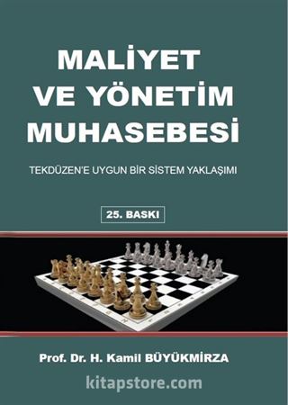 Maliyet ve Yönetim Muhasebesi